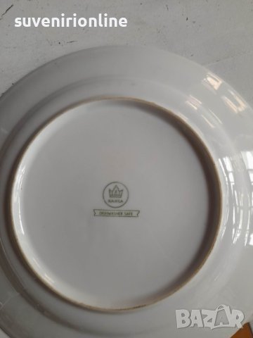 стара порцеланова чиния kahla, снимка 2 - Чинии - 40641874