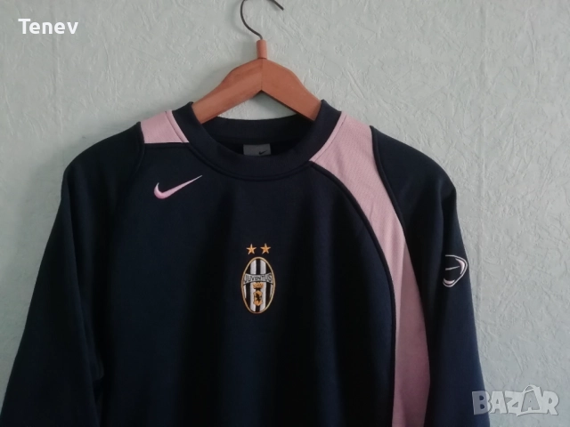 Juventus Nike T90 Total 90 оригинална блуза горнище Ювентус ретро 2004/2005 vintage , снимка 4 - Спортни дрехи, екипи - 52802155