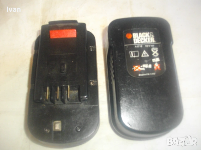 БАТЕРИЯ BLACK DECKER 18V Ni-Cd England ЛОША ЗА КУТИЯ Никел-Кадмий елементи 18 волта, снимка 3 - Други инструменти - 54196232