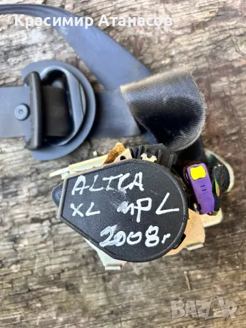 Предпазен колан преден ляв за Сеат Алтеа XL. 2005-2014г, снимка 2 - Части - 50410857