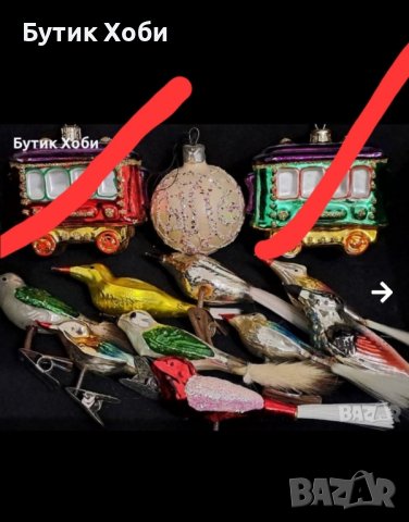 Лот ретро новогодишни играчки, снимка 2 - Антикварни и старинни предмети - 39000576