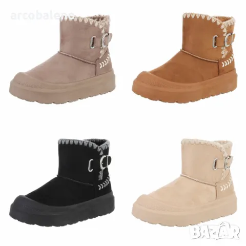 Зимни дамски боти, 4цвята 