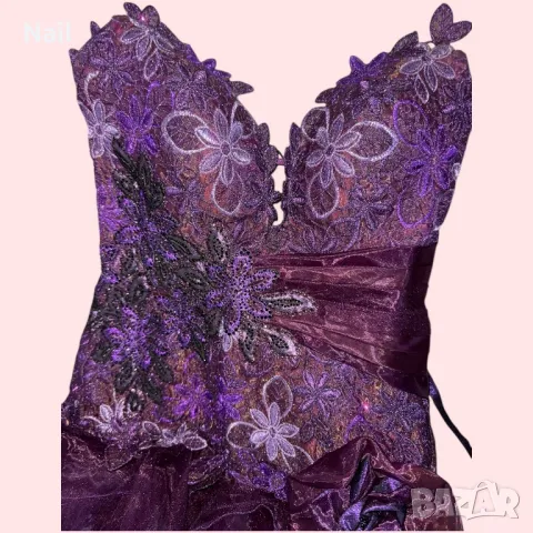 Официална рокля с ръкавици и обувки, снимка 4 - Рокли - 48958837