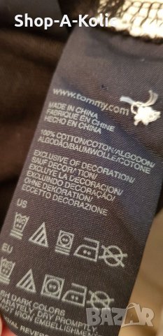 Original Vintage TOMMY HILFIGER DENIM Half Button Long Sleeve Sweatshirt, снимка 8 - Суичъри - 38314864