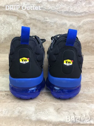 !НОВИ! Nike Air Vapormax Plus 'VM' | Black/Blue | + КУТИЯ, снимка 7 - Маратонки - 55750724