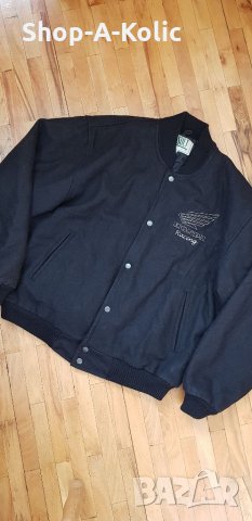 Vintage HONDA Rider Racing Embroidered Bomber Jacket, снимка 2 - Якета - 35002086