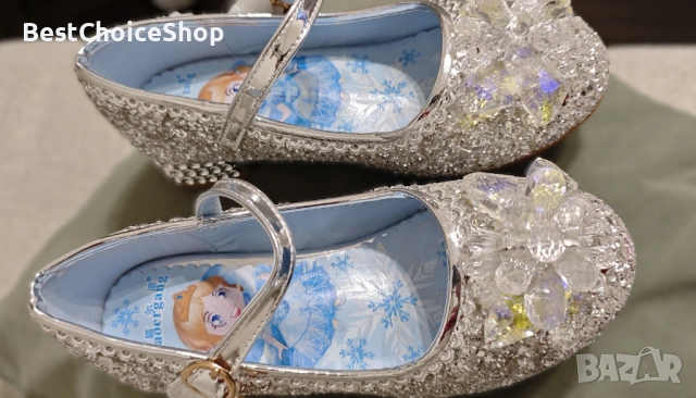 Детска рокля, костюм на принцеса Елза от "Замръзналото кралство", снимка 8 - Детски комплекти - 52819834