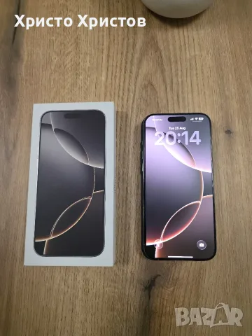 iPhone 16 Pro Max 256GB Natural Titanium, 99% батерия и гаранция