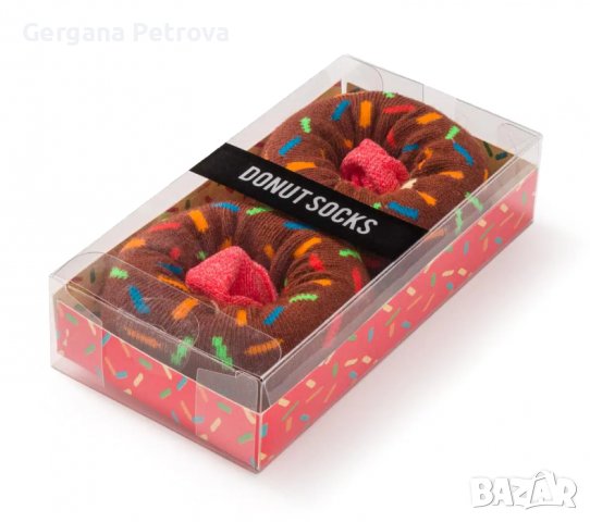 Тематични дамски чорапи: шоколад, еднорог, къпкейк, суши, донът, кафе, снимка 3 - Други - 38836384