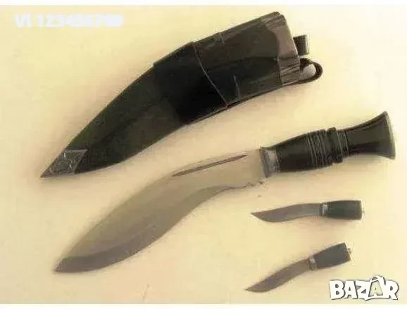 Кукри класическо (3 ножа ) - 200х300 мм, снимка 1