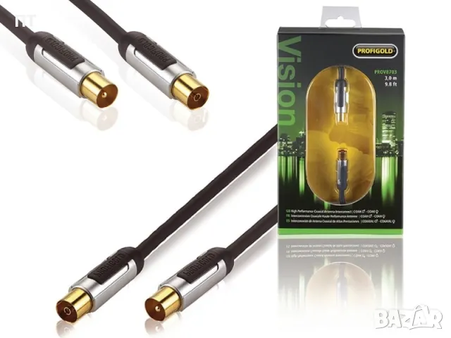 Професионални кабели Profigold с позлатени накрайници, снимка 2 - Други - 48487976