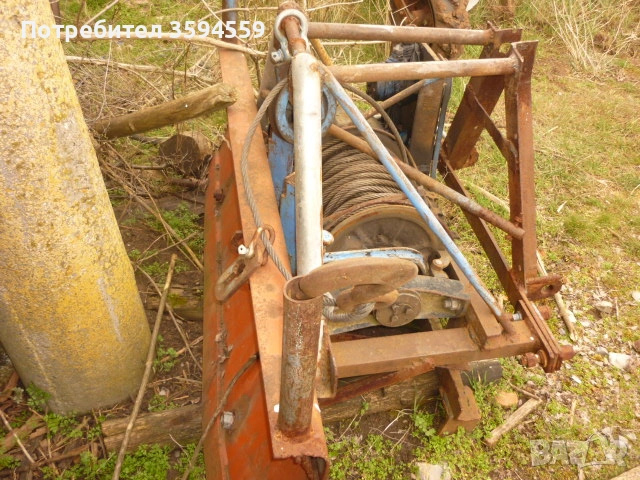  Навесна лебедка, снимка 2 - Други машини и части - 54102047