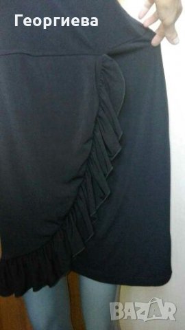 Изискана черна рокля, голям размер ПРОМОЦИЯ👗🍀L,XL,2XL👗🍀арт.1004, снимка 5 - Рокли - 30079686