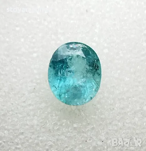 Пленяващ турмалин с цвят Параиба - 1.68кт. НОВ! Сертификат!, снимка 8 - Колиета, медальони, синджири - 43973691