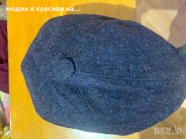 Мъжки каскет 100% вълна, снимка 4 - Шапки - 53179113