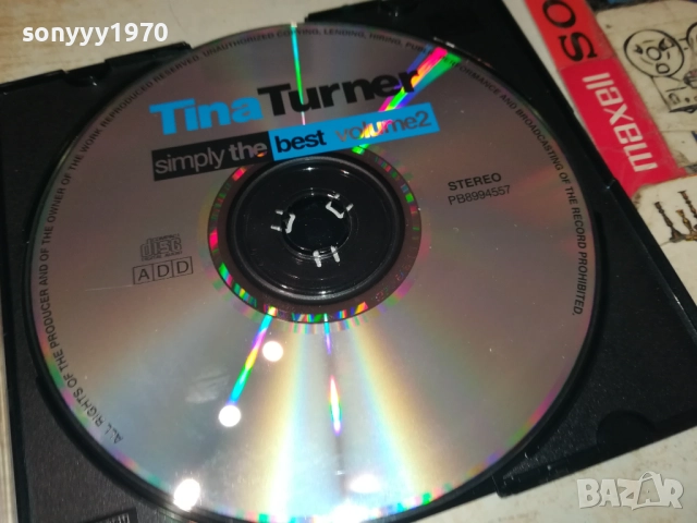 TINA TURNER CD 2409251205, снимка 8 - CD дискове - 51818694