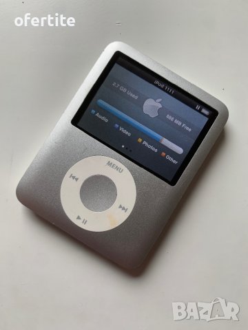 ✅ iPod 🔝 Nano 3 Gen 4 GB, снимка 1 - iPod - 38821291