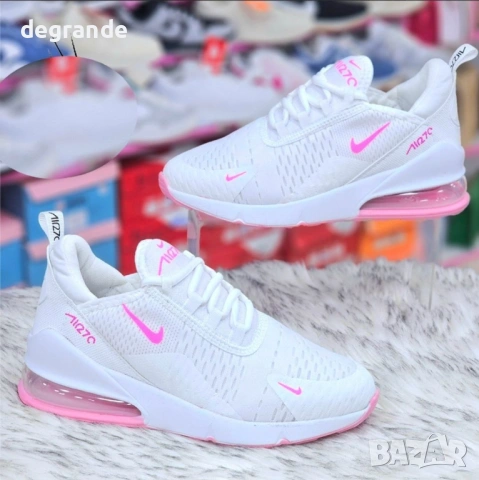 🎀Nike Air Max 270 Цвят Бяло и Розово  36  37  38  39  40  