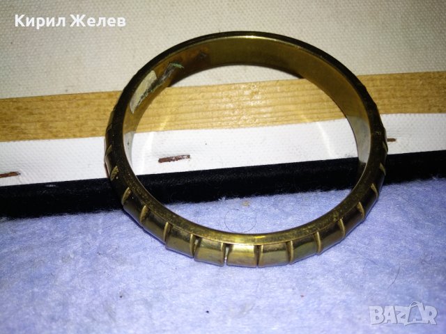 ШАРМАНТНА МЕСИНГОВА ВИНТИДЖ - АРТ ГРИВНА 37955, снимка 2 - Гривни - 40805248