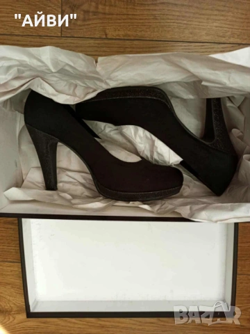 Дамски маркови обувки Marco Tozzi, снимка 4 - Дамски обувки на ток - 53091151