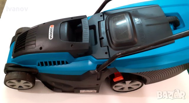 GARDENA PowerMax 34 E електрическа косачка, снимка 3 - Градинска техника - 44501388