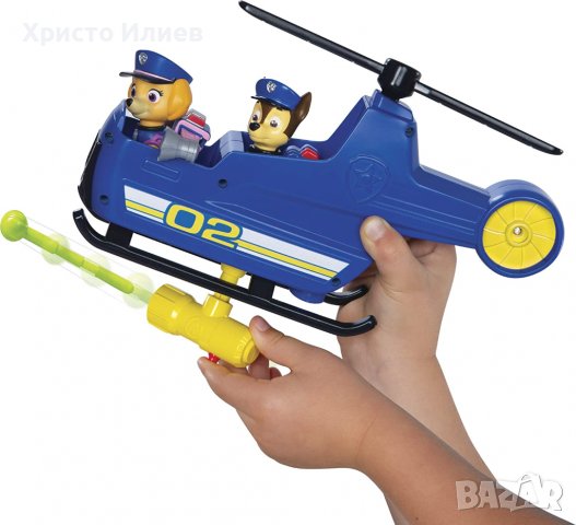 Paw Patrol Полицейски Камион на Чейс 5в1 с 4 коли 67см, снимка 3 - Коли, камиони, мотори, писти - 39406775