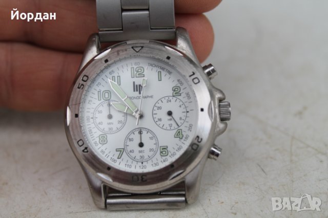 Часовник Хронограф ЛИП , снимка 6 - Мъжки - 36995056
