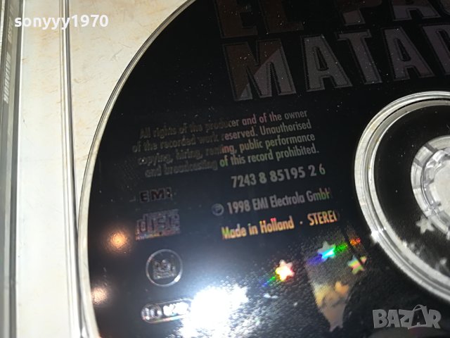 EL PASO MATADOR CD MADE IN HOLLAND 0704231413, снимка 17 - CD дискове - 40290312