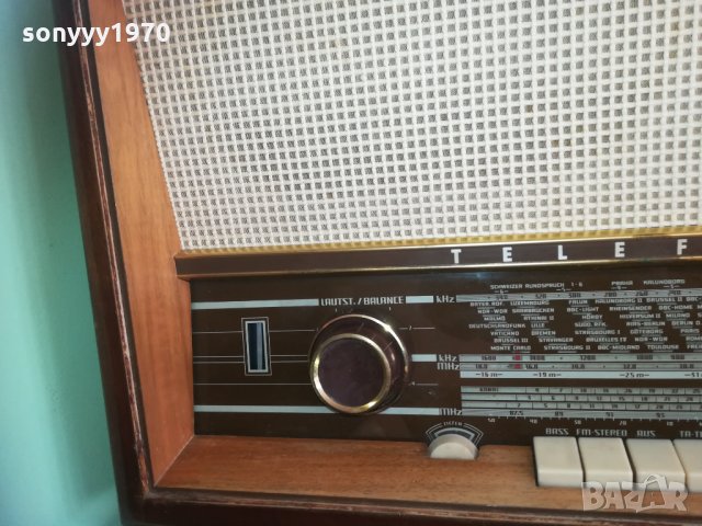 SOLD-TELEFUNKEN MADE IN WESTERN GERMANY 1302211708, снимка 13 - Ресийвъри, усилватели, смесителни пултове - 31801785