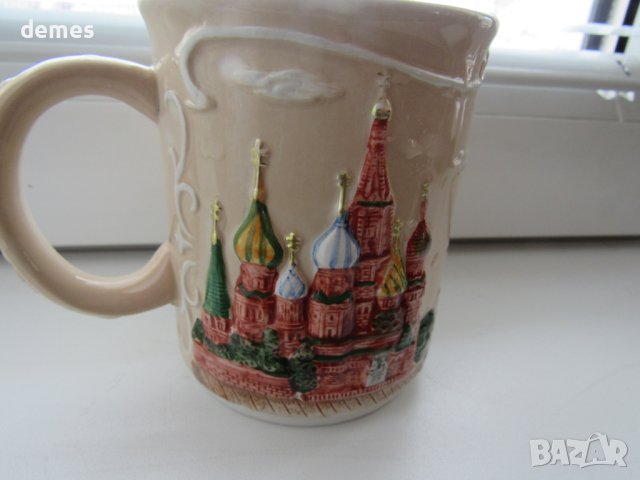 Чаша за кафе/чай Москва., снимка 4 - Чаши - 44314074