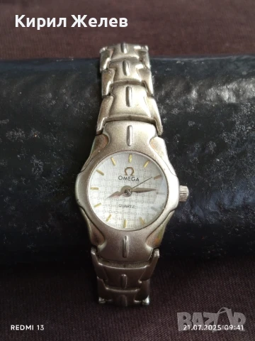 Дамски часовник Омега кварц красив стилен дизайн 76451, снимка 5 - Дамски - 51088065