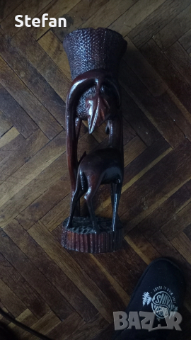 Пепелник от дърво, снимка 10 - Антикварни и старинни предмети - 6474920