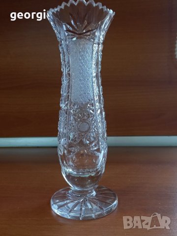 Кристална ваза, снимка 1 - Вази - 34974108