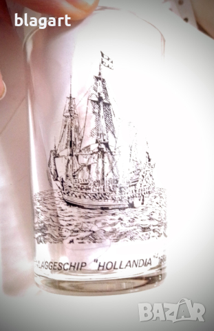 Комплект -6 бр.чаши с кораби., снимка 7 - Антикварни и старинни предмети - 44653326