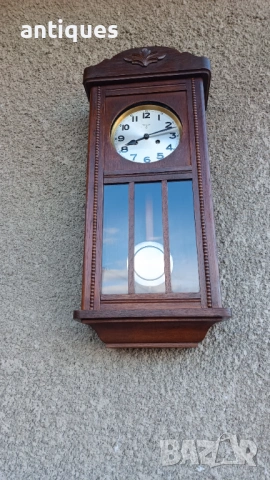 Стенен часовник - F.M.S Mauthe - Germany - Антика - 1930"г., снимка 7 - Антикварни и старинни предмети - 53030227