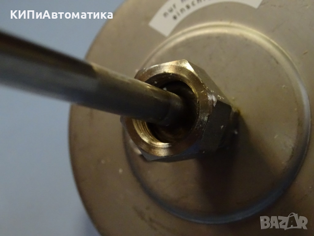 биметален термометър JUMO immersion thermometer ф100mm, 0/+200°C, L-200mm, снимка 6 - Резервни части за машини - 36530682