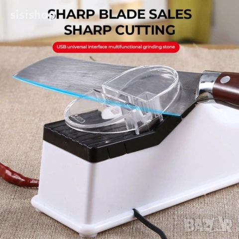 Electro Sharpener Pro – Интелигентна технология за перфектно заточване на всеки нож 3725, снимка 4 - Други стоки за дома - 53977905