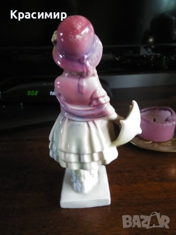 Порцеланова фигурка - костен порцелан, снимка 3 - Колекции - 36647788