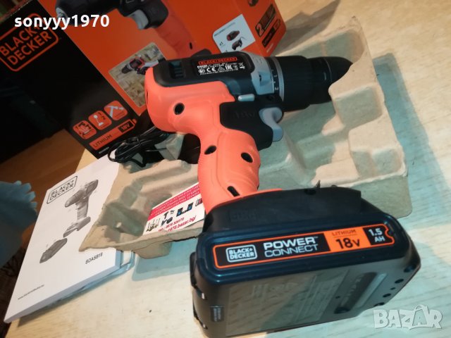 BLACK+DECKER NEW LITHIUM POWER 2201221953, снимка 3 - Винтоверти - 35526145