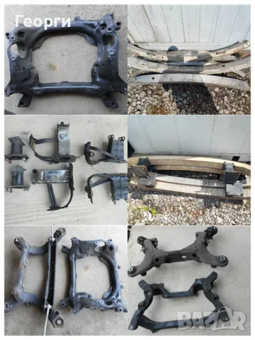 Греди буфери маски и предни и задни мостове - магарета от Мерцедес, снимка 7 - Части - 47654132