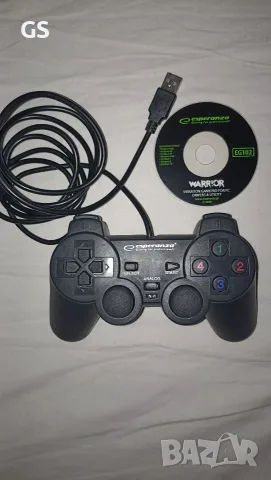 Продавам геймърски контролер Esperanza Warrior GX300, снимка 3 - Джойстици и геймпадове - 56317565
