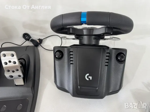 Волан с педали - Logitech G923, снимка 4 - Други игри и конзоли - 50005155