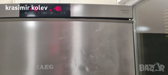 Комбиниран хладилник АЕГ Но фрост, снимка 2 - Хладилници - 52712910