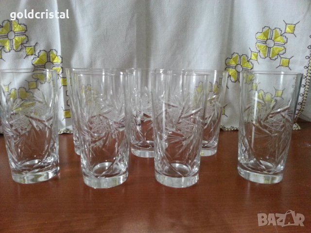 Кристални чаши за вода 