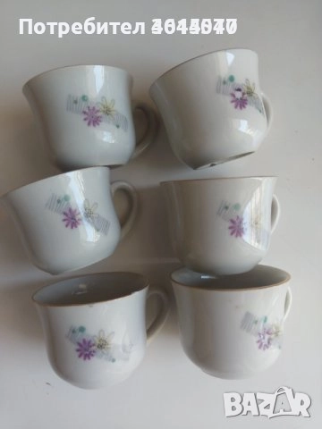 Чаша Сервиз Чаши малки 25 мл 6 бр.