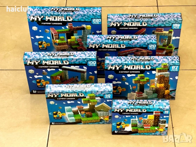 Магнитни кубчета Майнкрафт /Minecraft Magnetic Blocks, снимка 8 - Образователни игри - 52109371