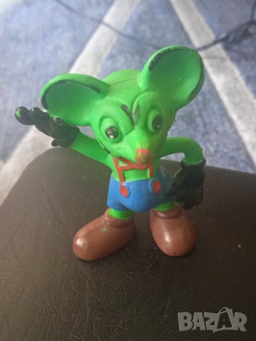 Стара колекционерска гумена фигурка Мики Маус / Mickey Mouse , снимка 2 - Колекции - 42895647