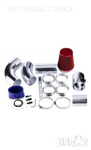 Универсален Спортен филтър + алуминиеви въздуховоди 76мм, снимка 3 - Аксесоари и консумативи - 54000805