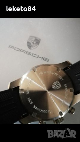 Porsche Sport Chronograph Watch Silver/Black/Red Порше часовник, снимка 10 - Мъжки - 38196226