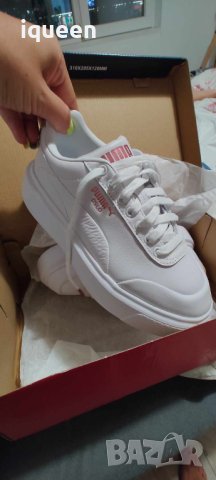 PUMA нови бели кецове, снимка 4 - Кецове - 42770977